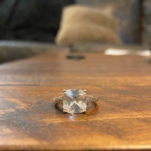 10K Rose Gold Sapphire